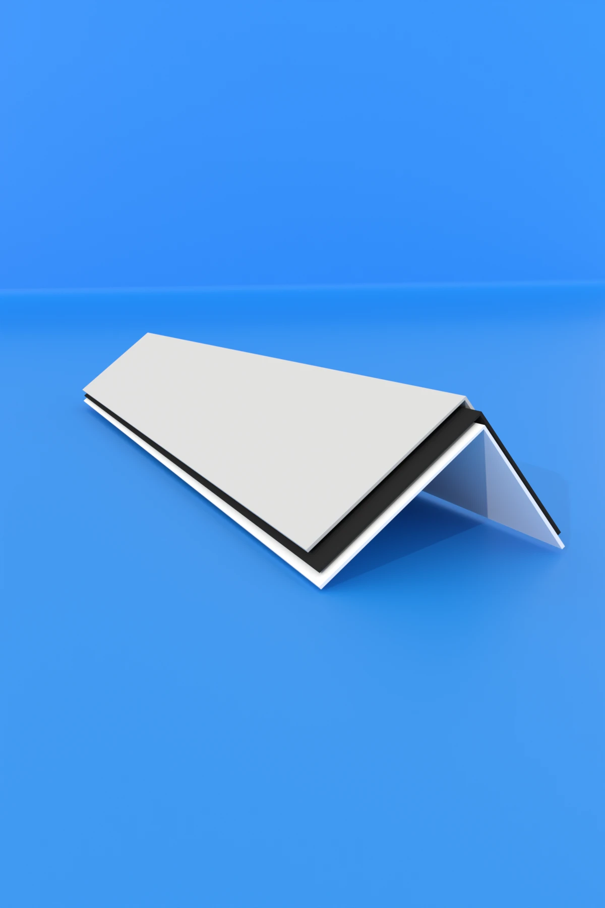 15x15 mm pvc köşebent l profil köşe
