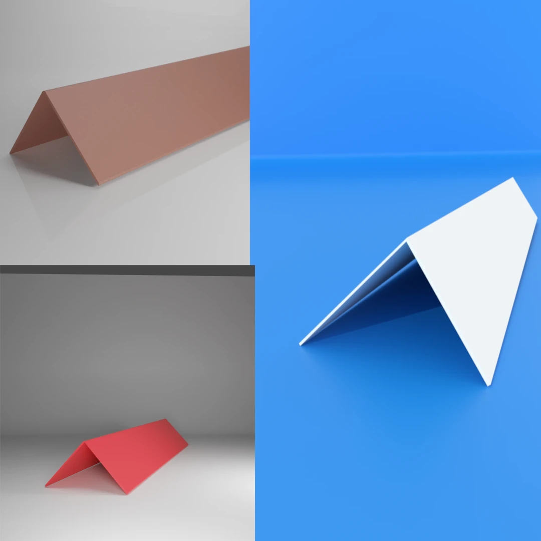 dekoratif duvar köşe koruyucu ile pvc köşe koruyucu arasındaki fark detay