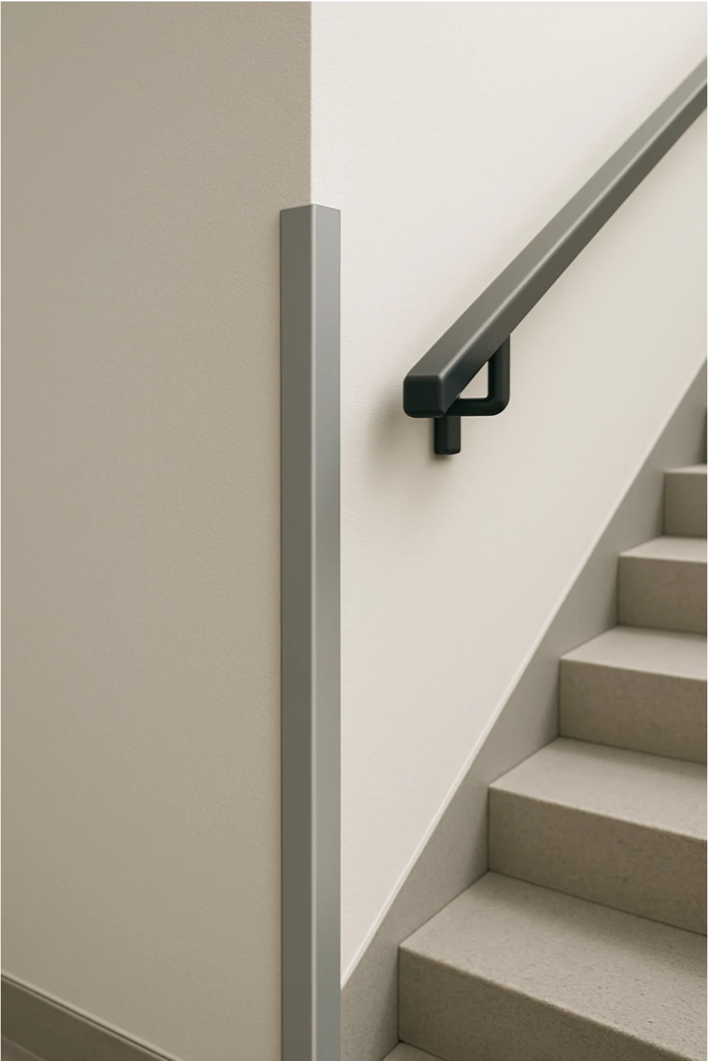 Merdiven dönüş kenar duvar köşe koruyucu