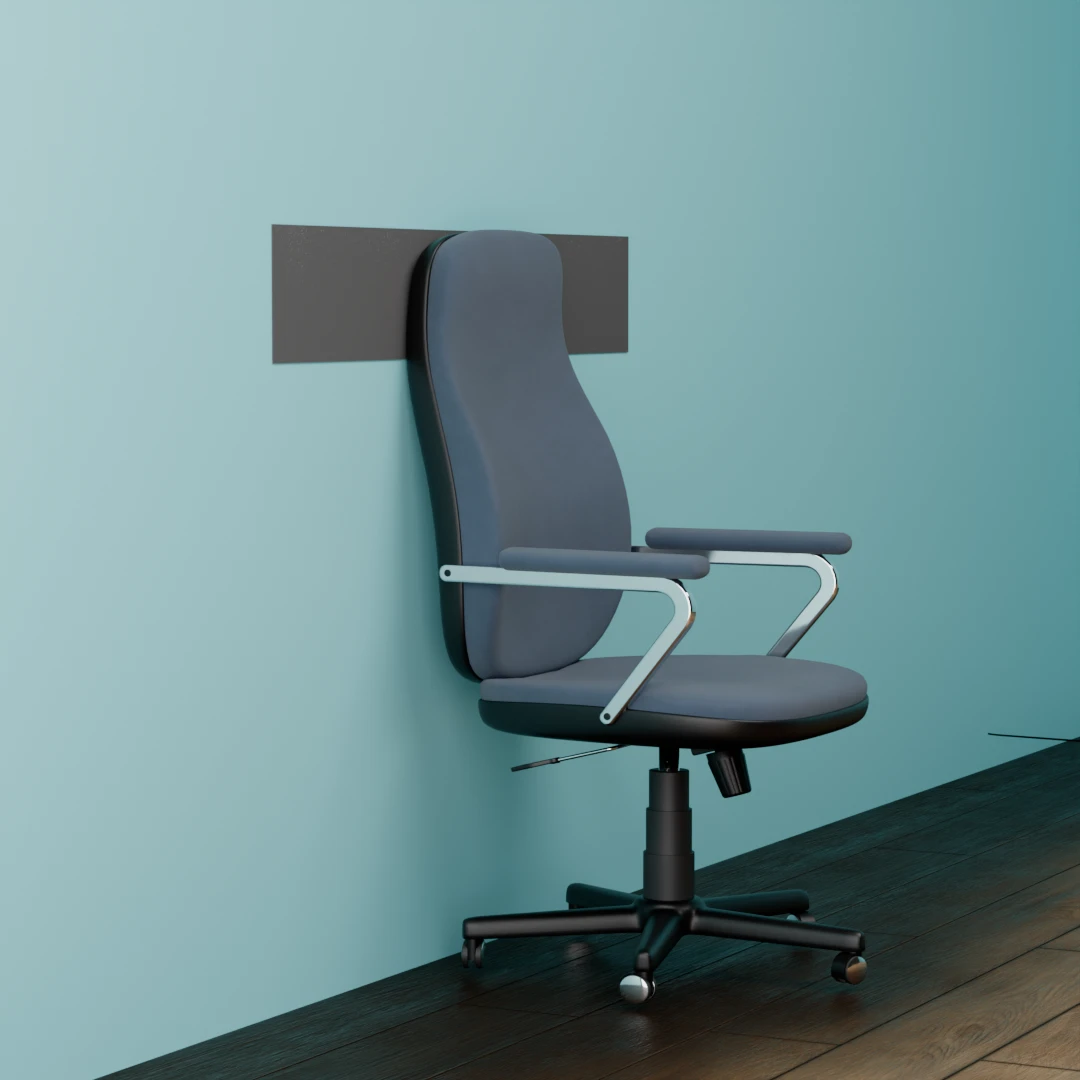 Sandalye arkası duvar koruyucu 20 cm ofis koltukları için